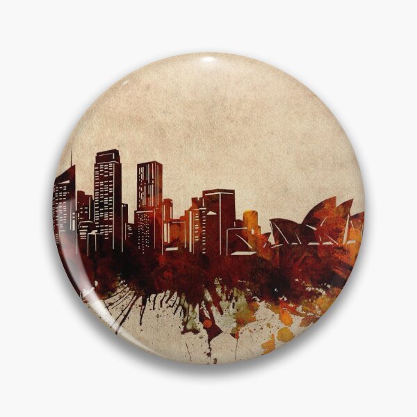 Item preview, sydney skyline vintage designed and sold by BekimART2.