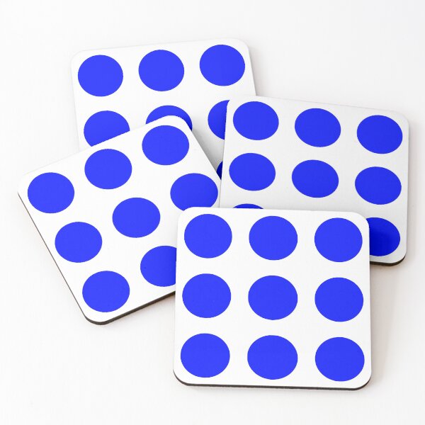 Item preview, Blue color round sticker labels pack designed and sold by Roy Store.