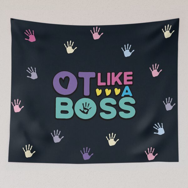 Item preview, I love OT Occupational Therapy OT Like a Boss designed and sold by tinypurpleland.