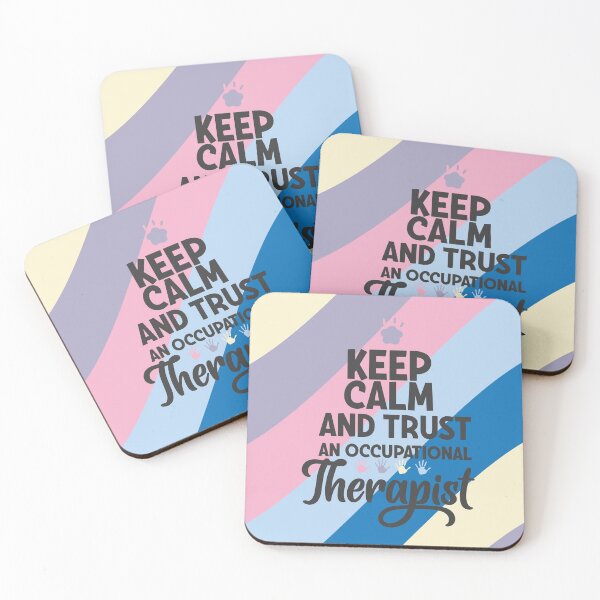 Item preview, I love OT Occupational Therapy OT Keep calm and trust an occupational therapist designed and sold by tinypurpleland.