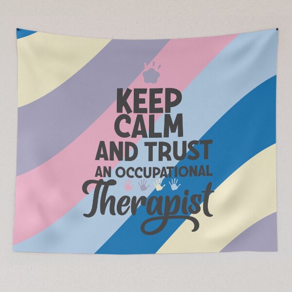 Item preview, I love OT Occupational Therapy OT Keep calm and trust an occupational therapist designed and sold by tinypurpleland.
