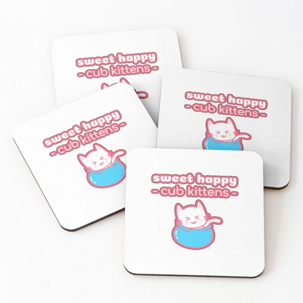 Item preview, Sweet happy cub kittens designed and sold by taddd.