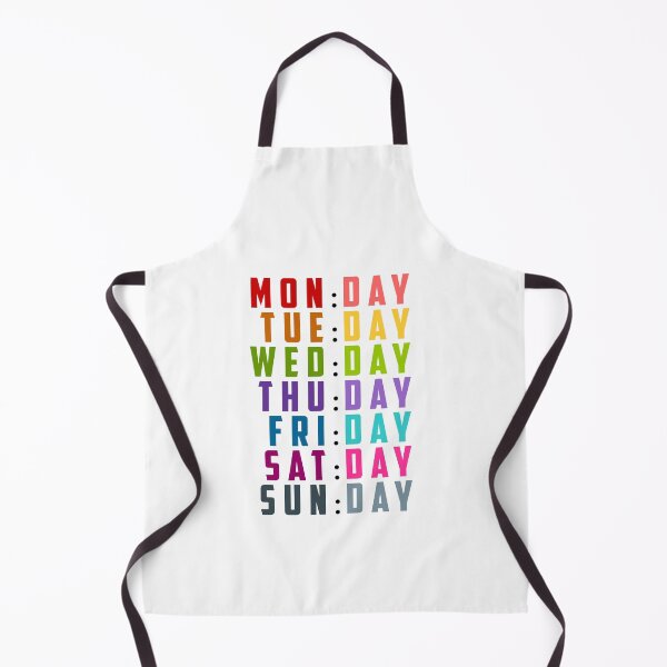 Item preview, Weekdays: Monday designed and sold by maddinstgt.