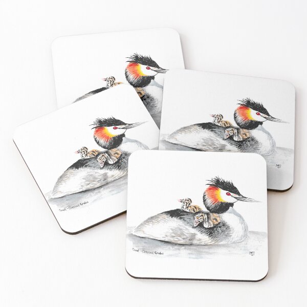 Item preview, Great Crested Grebe Design designed and sold by Maisy Inston.