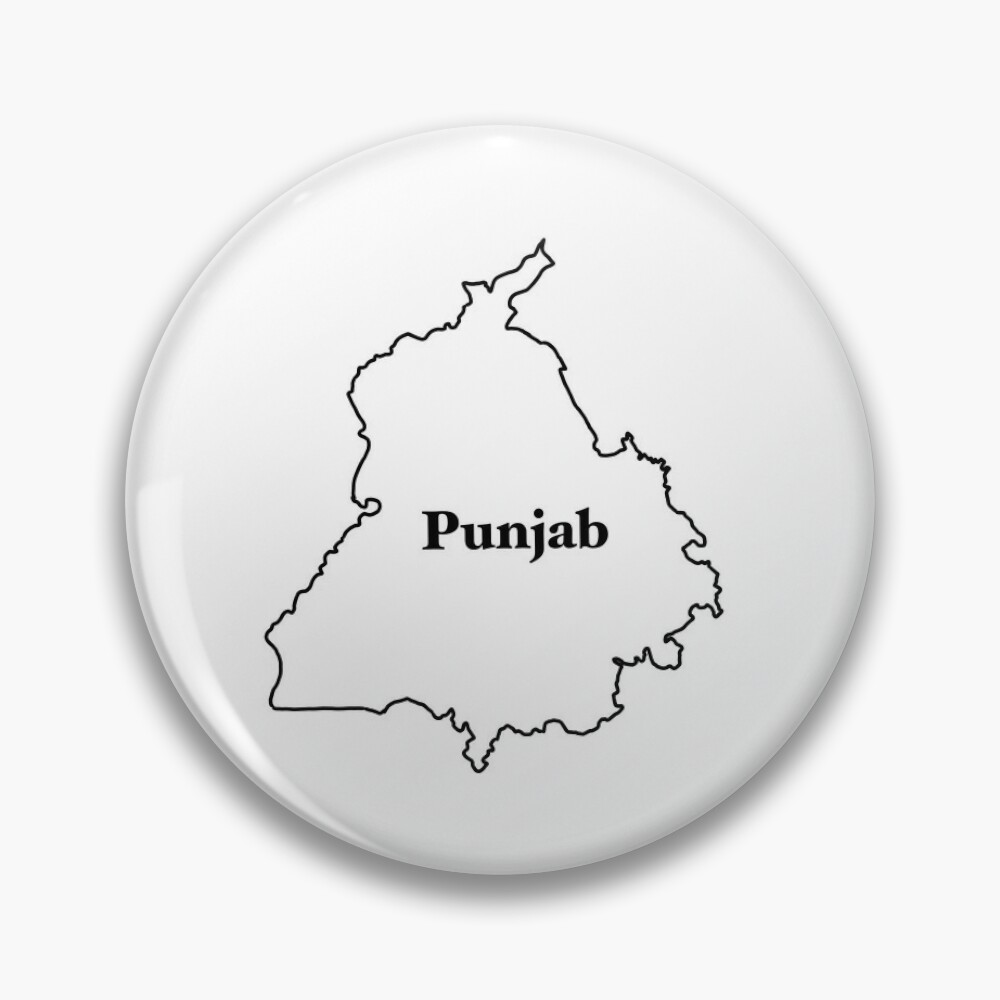 Punjab Map Outline Vector Images (over 170)
