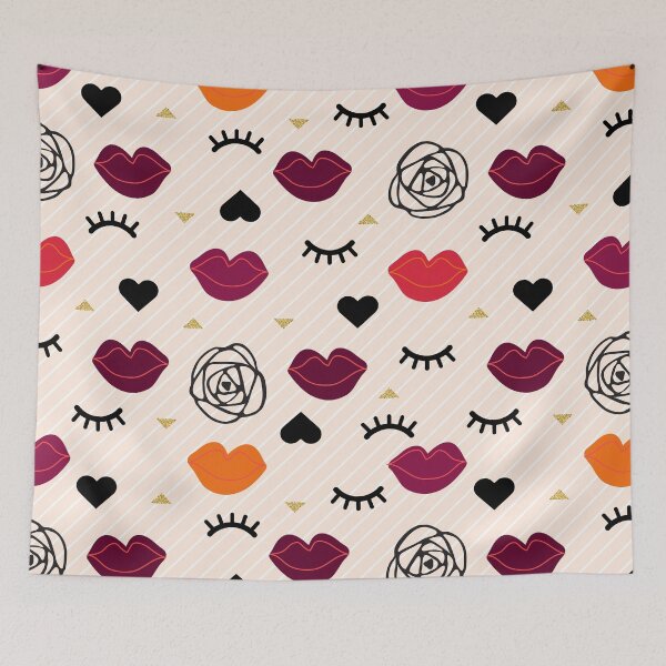 Aperçu de l'œuvre Bisous chauds créée et vendue par willowdesigns.