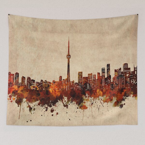 Item preview, toronto skyline vintage designed and sold by BekimART2.