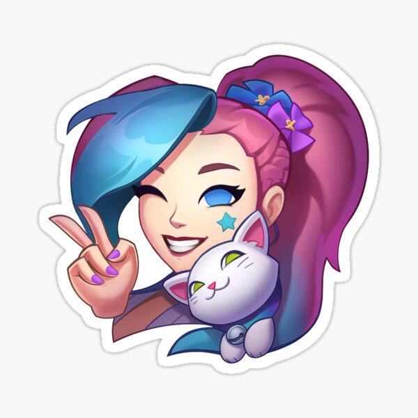 Gesto de serafín - League of Legends Pegatina