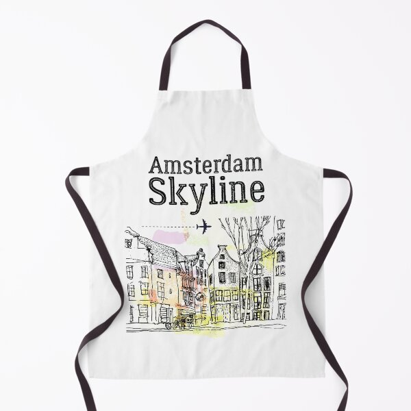 Artikelvorschau, Amsterdam Skyline entworfen und verkauft von Tidy Print.