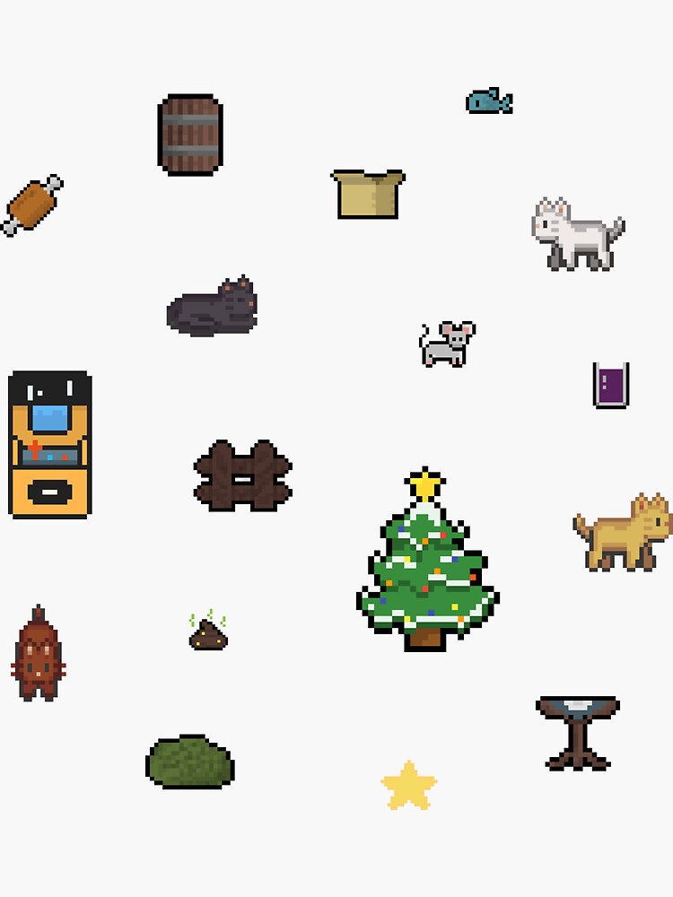 "Touchbar Pet [Cat Pack]" Sticker for Sale by thisRares Redbubble