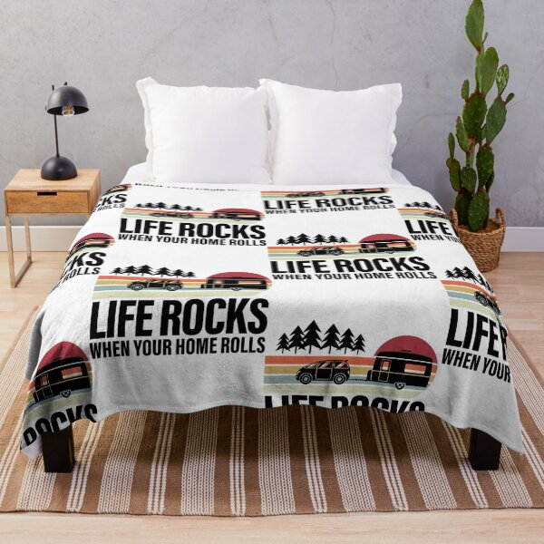 Item preview, Life Rocks When Your Home Rolls designed and sold by GravitiTees.