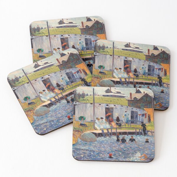 Item preview, Bathing Time On the Lake By Pierre Auguste Renoir designed and sold by conceptDVS.