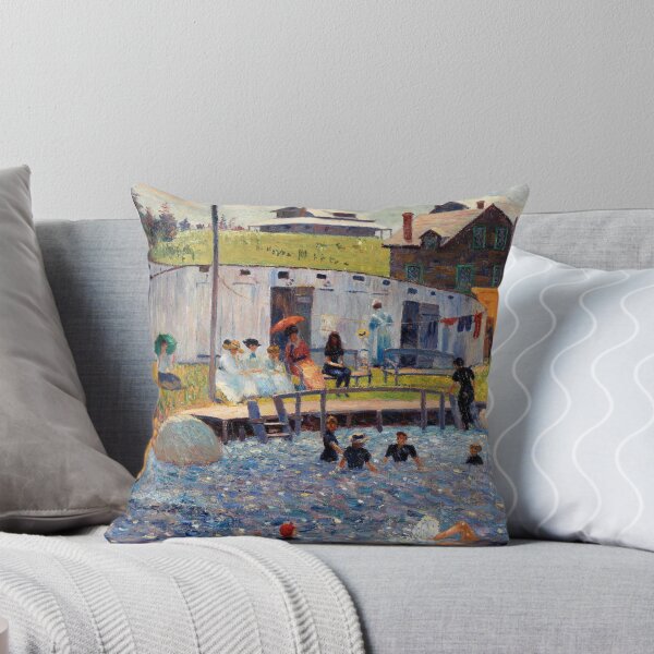 Item preview, Bathing Time On the Lake By Pierre Auguste Renoir designed and sold by conceptDVS.