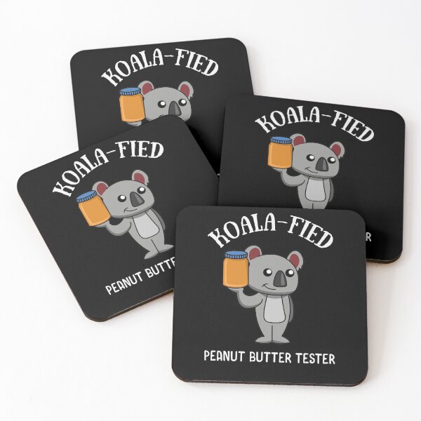 Item preview, Koala Koalafied Peanut Butter Tester designed and sold by mudrockdesign.