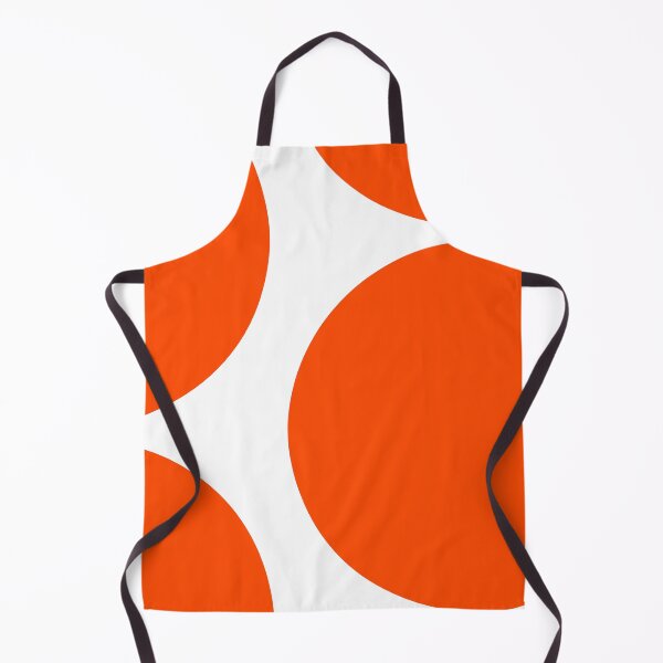 Item preview, Orange color round sticker labels designed and sold by Roy Store.