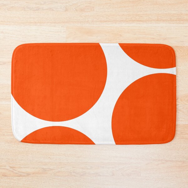 Item preview, Orange color round sticker labels designed and sold by Roy Store.