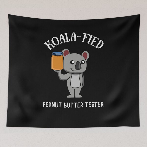 Item preview, Koala Koalafied Peanut Butter Tester designed and sold by mudrockdesign.