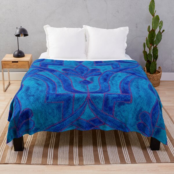 Item preview, Blue moroccan tiles designed and sold by Carolin Bentbib.