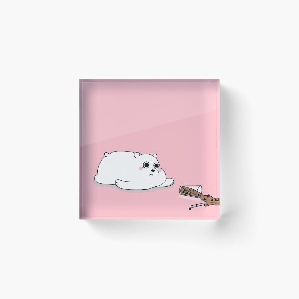 Item preview, Cute Pink Boba Bear Drop Boba designed and sold by itzzRebecca.