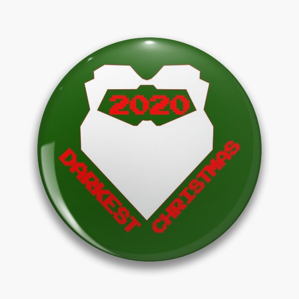 Artikelvorschau, Darkest timeline: Darkest Christmas 2020 - Special Festive Christmas Edition. Weißer böser Bart - rote Retro-Arcade-Typografie entworfen und verkauft von Deegital18.