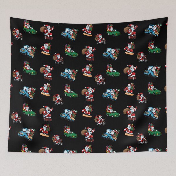 Item preview, Santa Claus Hydro Sticker pack Snowoarding Motorcycle Skateboard designed and sold by Spaceshipsells.