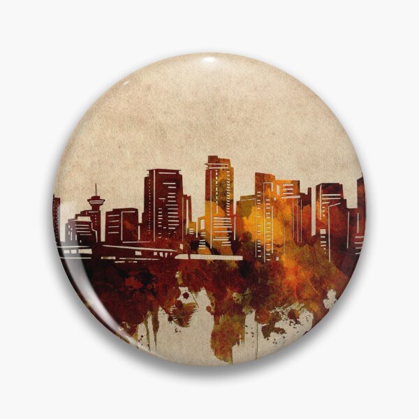 Item preview, vancouver skyline vintage designed and sold by BekimART2.