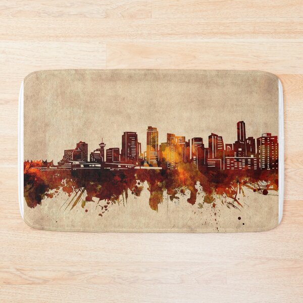 Item preview, vancouver skyline vintage designed and sold by BekimART2.