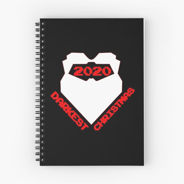 Item preview, Darkest timeline: Darkest Christmas 2020 -  Special Festive Alternative Christmas Edition. White evil beard - red retro arcade typography designed and sold by Deegital18.