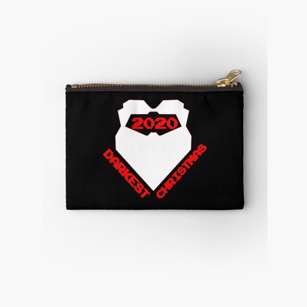 Item preview, Darkest timeline: Darkest Christmas 2020 -  Special Festive Alternative Christmas Edition. White evil beard - red retro arcade typography designed and sold by Deegital18.