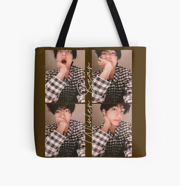 BTS Taehyung + Yeontan Canvas Tote Bag – dreajournals