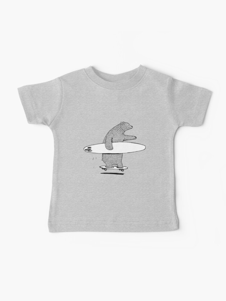 Thumbnail 1 of 2, Baby T-Shirt, Going Surfing designed and sold by barneda.