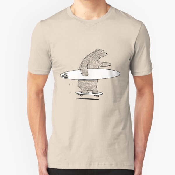 Going Surfing Slim Fit T-Shirt