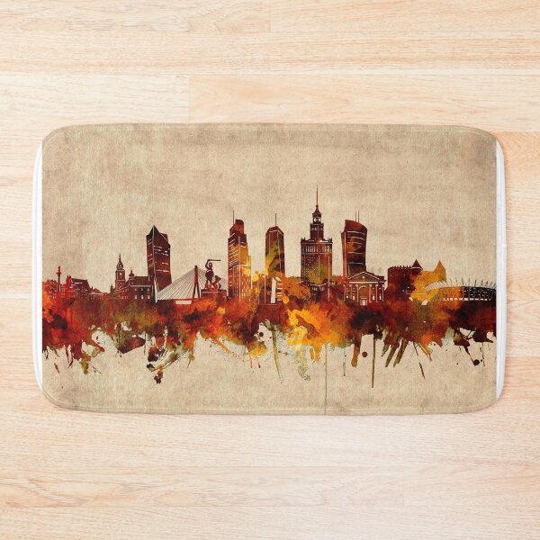 Item preview, warsaw skyline vintage designed and sold by BekimART2.
