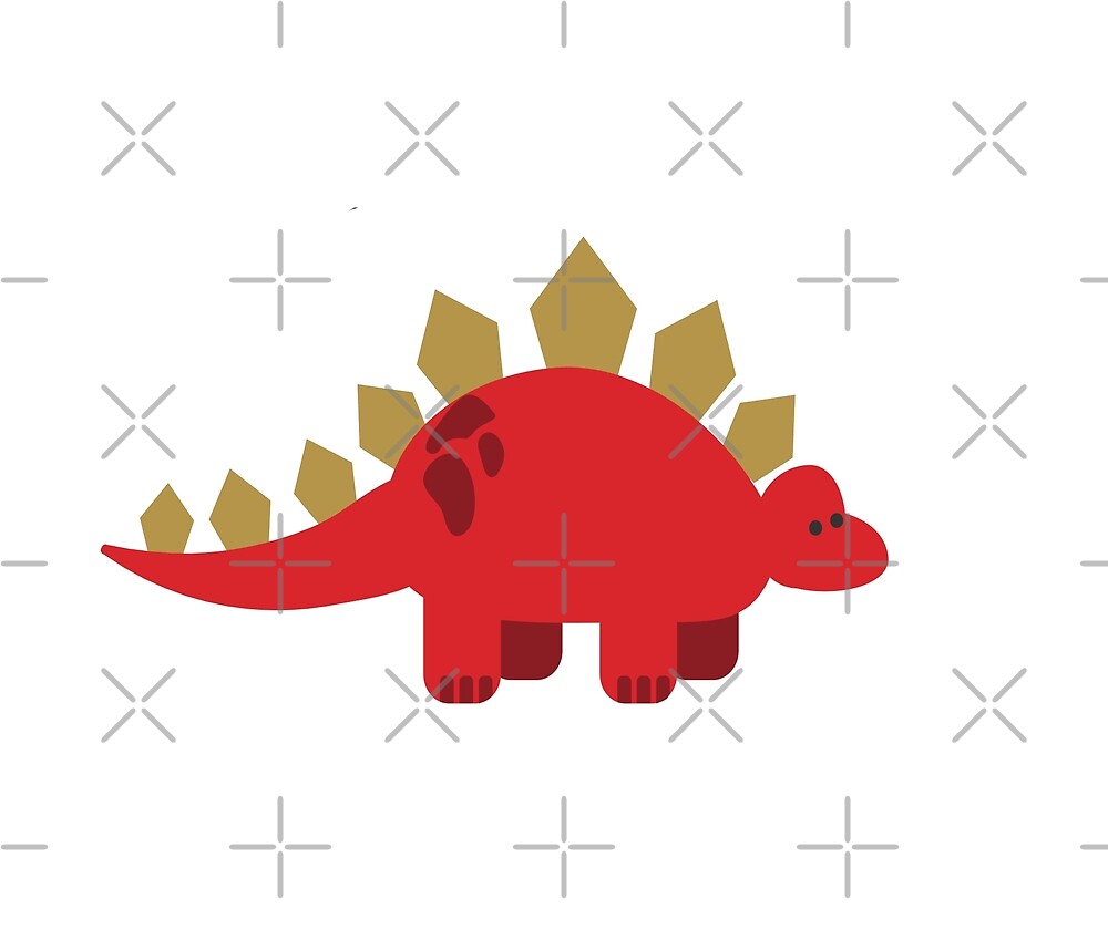 red tristan the triceratops