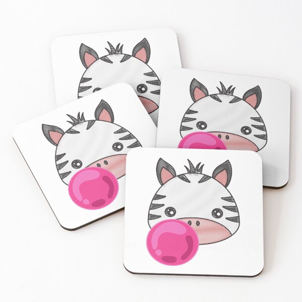 Item preview, Little Cute Zebra Bubble Gum designed and sold by ShawnDzign.