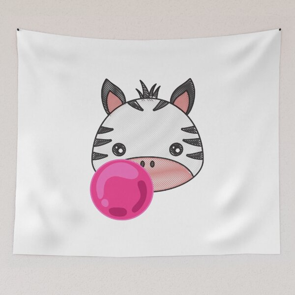 Item preview, Little Cute Zebra Bubble Gum designed and sold by ShawnDzign.