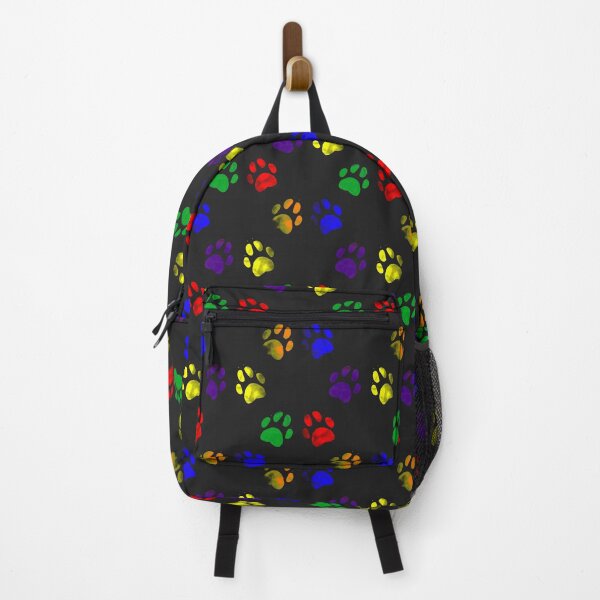 Item preview, Colourful Paw Faded Pattern designed and sold by SpitsPixels.