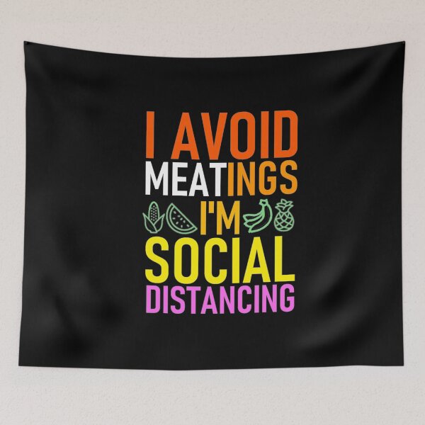 Item preview, I avoid meatings im social distancing designed and sold by aktiveaddict.