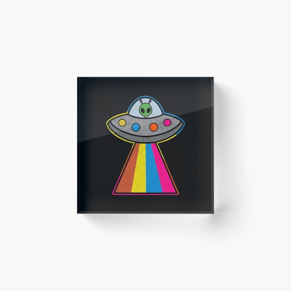 Item preview, Alien Rainbow Abduction  designed and sold by Milasneeze.