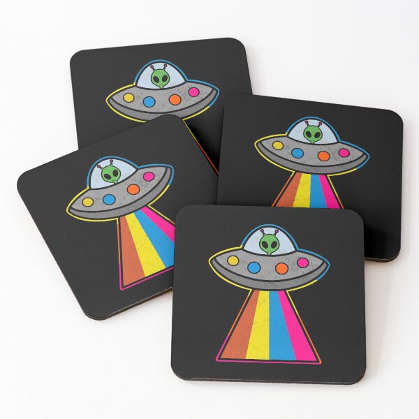 Item preview, Alien Rainbow Abduction  designed and sold by Milasneeze.