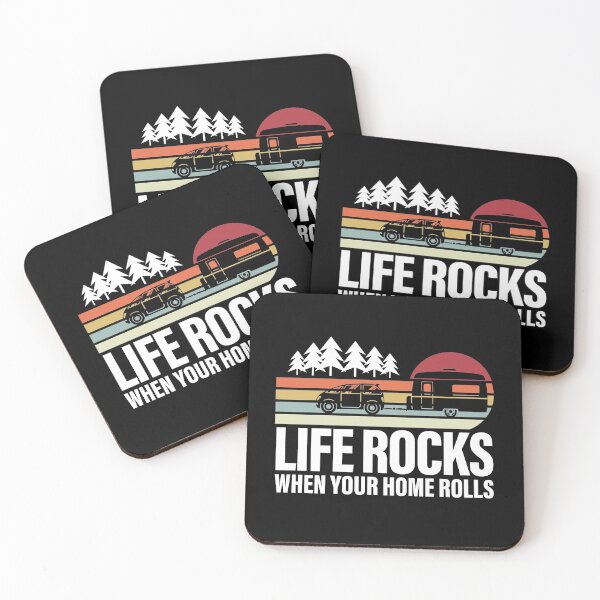 Item preview, Life Rocks When Your Home Rolls Down The Highway designed and sold by GravitiTees.