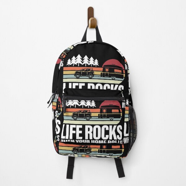 Item preview, Life Rocks When Your Home Rolls Down The Highway designed and sold by GravitiTees.