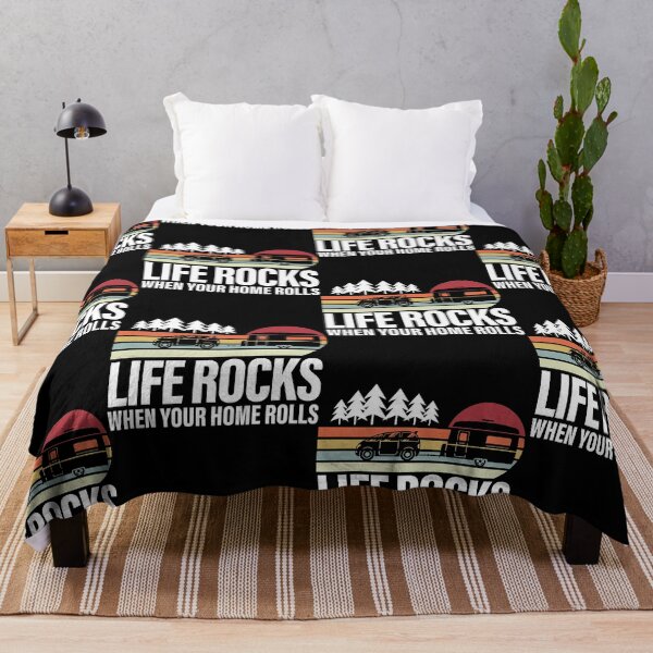 Item preview, Life Rocks When Your Home Rolls Down The Highway designed and sold by GravitiTees.