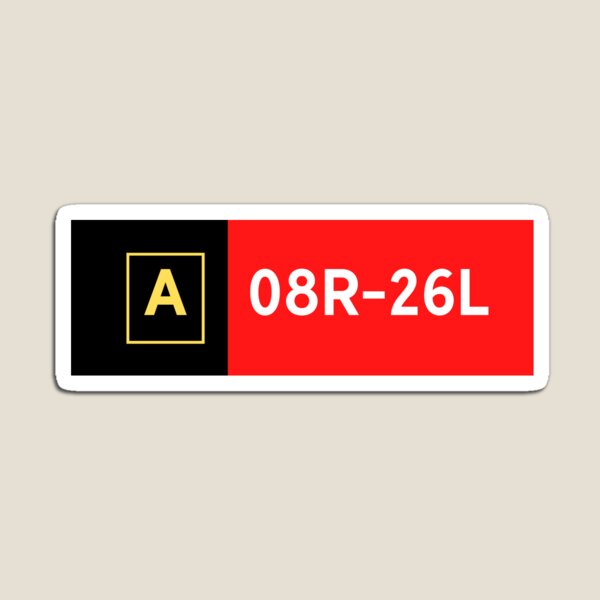Item preview, Runway Signs - Aviation Merchandise and Gift designed and sold by parakeet.