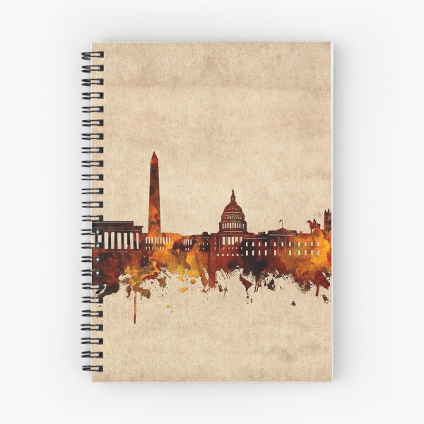 Item preview, washington dc skyline vintage designed and sold by BekimART2.