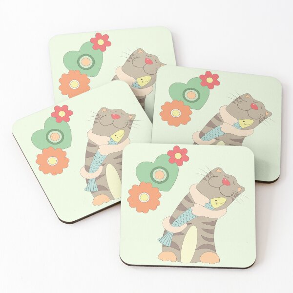 Item preview, Cats Love Fishes designed and sold by danikaVT.