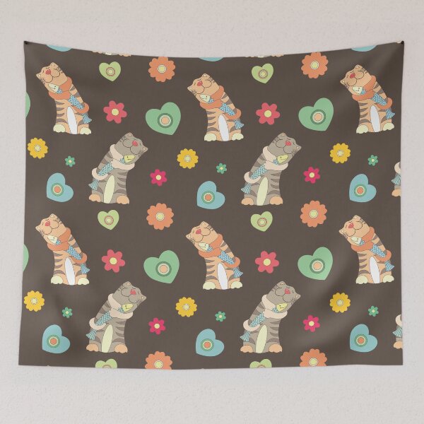 Item preview, A los gatos les encantan los peces designed and sold by danikaVT.