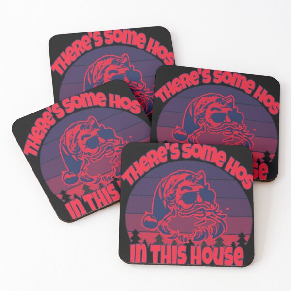 Item preview, There's some hos in this house funny christmas santa designed and sold by Mohamed allbdrany.