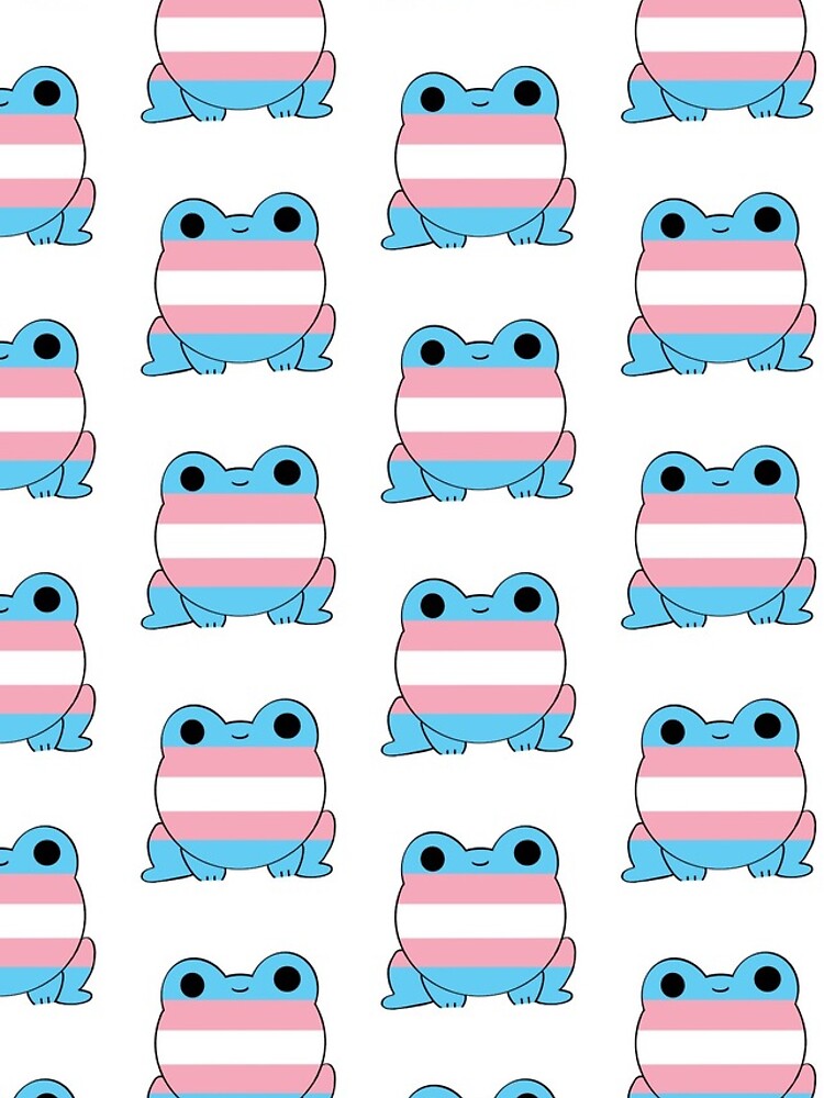 Thumbnail 4 of 4, iPhone Case, Trans Frog  designed and sold by Nonbinaryfrog.