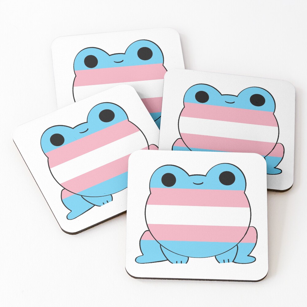 Item preview, Coasters (Set of 4) designed and sold by Nonbinaryfrog.